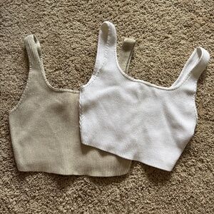 Aritzia Babaton Crop Tanks (2)